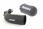 JDMuscle Perrin cold air intake for 2008-2014 WRX and 2008-2015 STI, showing the black intake tube and filter.