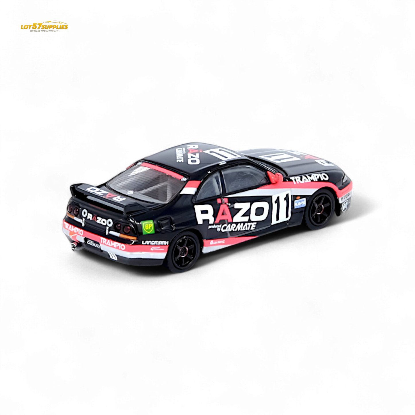 Inno64 Nissan Skyline GT-R R33 #11 Razo Trampio 1:64 - Evergreen Kings