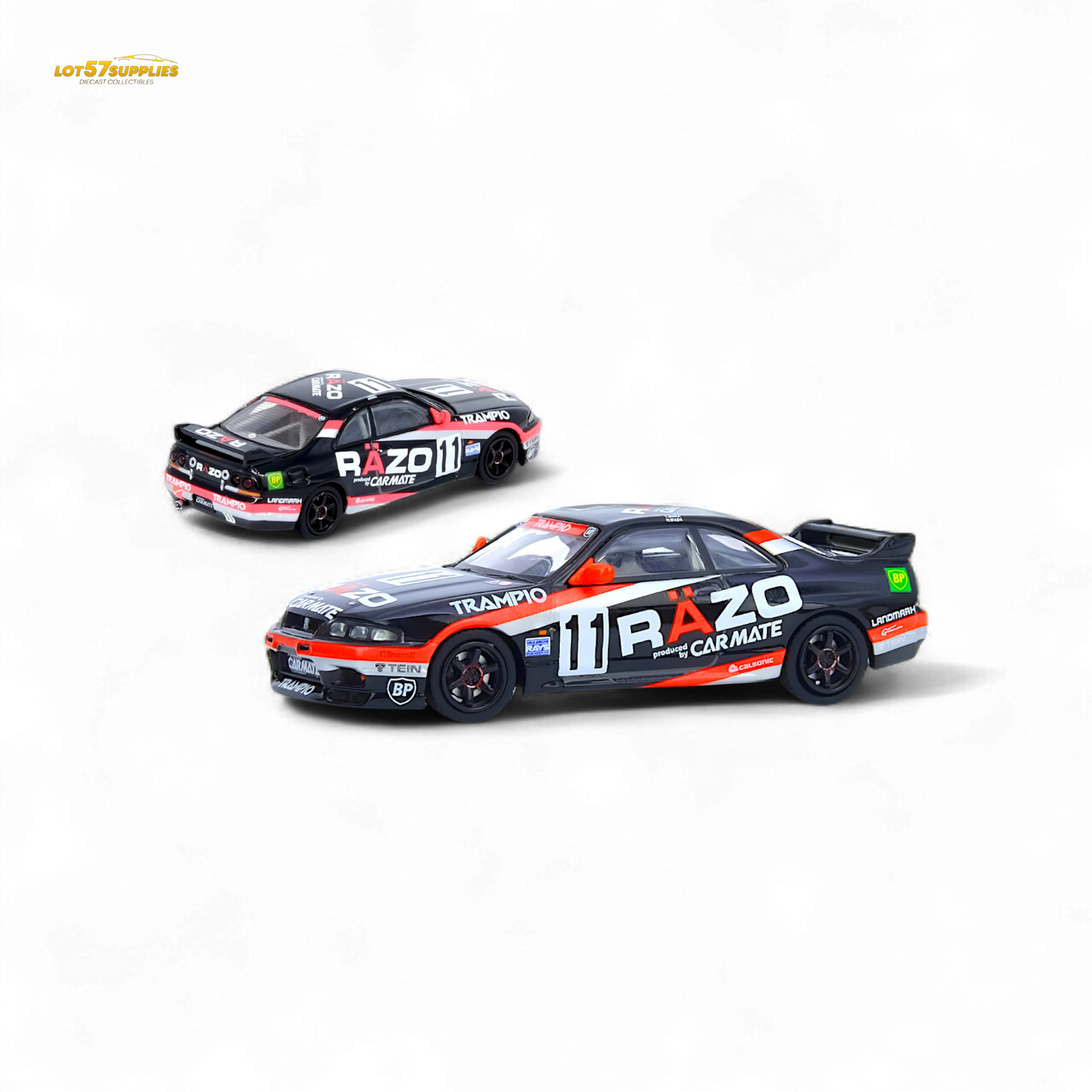 Inno64 Nissan Skyline GT-R R33 #11 Razo Trampio 1:64 - Evergreen Kings