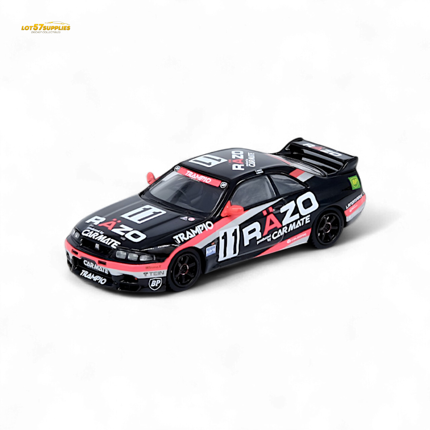 Inno64 Nissan Skyline GT-R R33 #11 Razo Trampio 1:64 - Evergreen Kings