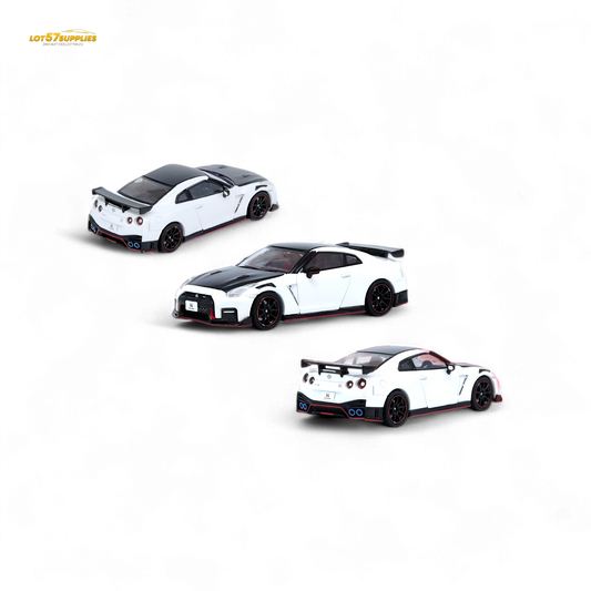 Inno64 Nissan GT-R R35 NISMO White 1:64 - Evergreen Kings