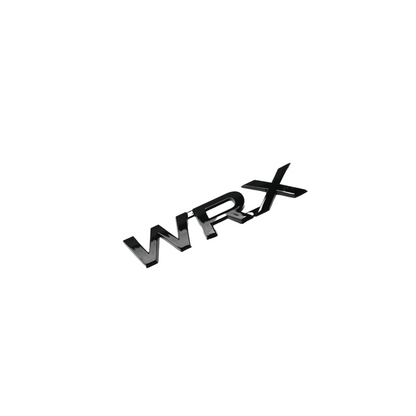 Racing Art WRX Trunk Emblem - Red / Black / Neon Yellow / White [Universal] - Evergreen Kings