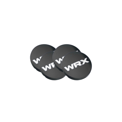 Racing Art [WRX/STI/BRZ] Factory Subaru Wheel Center Caps w/ WRX or STI Logo | Red, Blue, Neon Yellow, White - Evergreen Kings