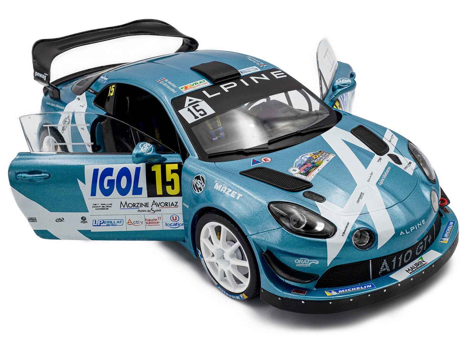 Alpine A110 Rallye GT+ #15 Raphael Astier - Denis Giraudet 