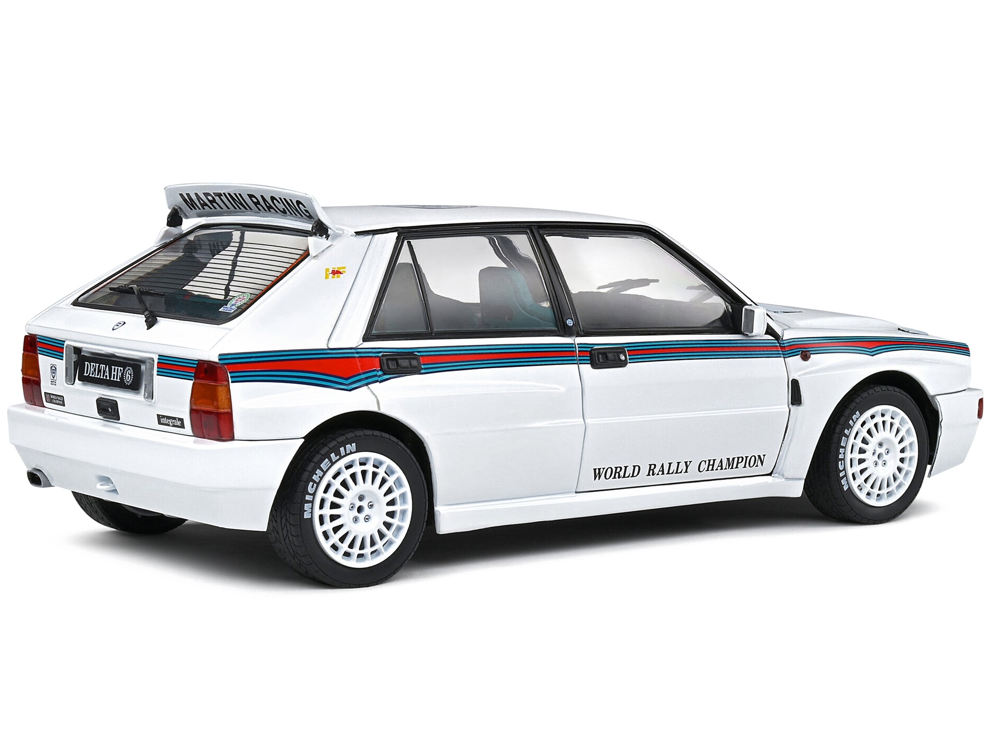 1992 Lancia Delta HF Integrale Evo 1 Martini 6 White with Blue and Red