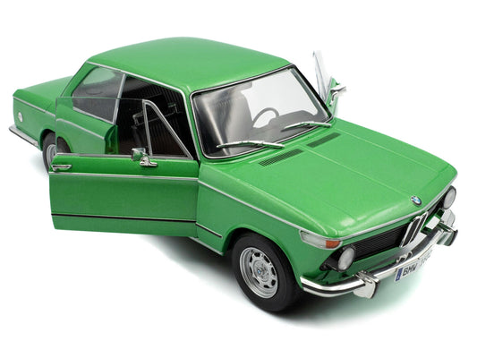 1971 BMW 1602 Taiga Green Metallic 1/18 Diecast Model Car by Solido
