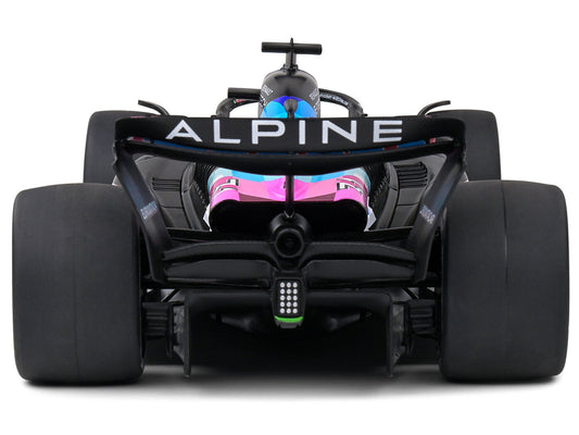 Alpine A524 Presentation Edition "BWT" "Formula One F1 World Championship" (2024) "Competition" Series 1/18 Diecast Model Car by Solido