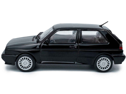 1989 Volkswagen Golf Rallye G60 Black 1/43 Diecast Model Car by Solido