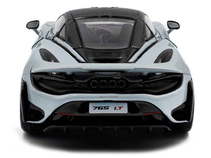 2020 McLaren 765LT Ceramic Gray with Black Top 1/43 Diecast Model Car by Solido