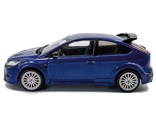 2010 Ford Focus MKII RS Indianapolis Blue Metallic 1/43 Diecast Model Car by Solido