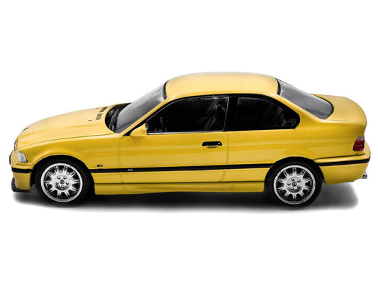 1999 BMW E36 M3 Coupe Dakar Yellow 1/43 Diecast Model Car by Solido