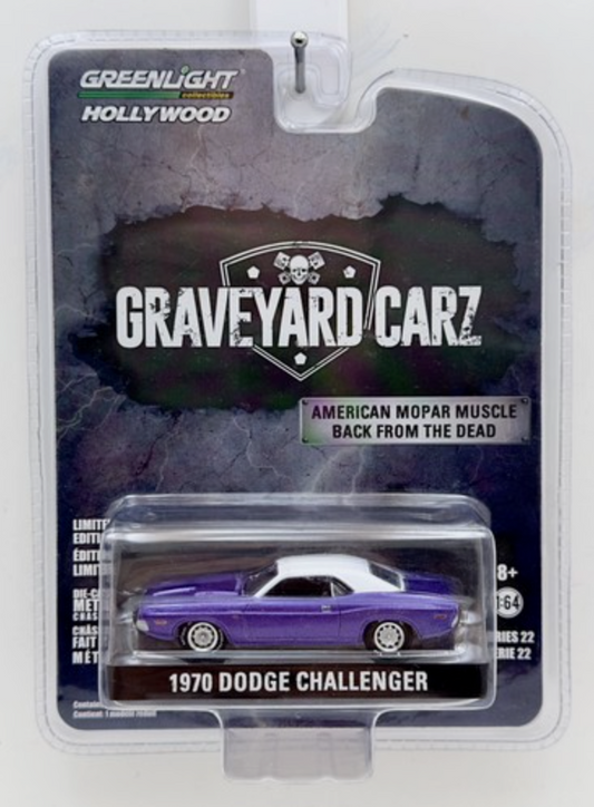 Greenlight Hollywood 1:64 "Graveyard Carz" 1970 Dodge Challenger Series 22