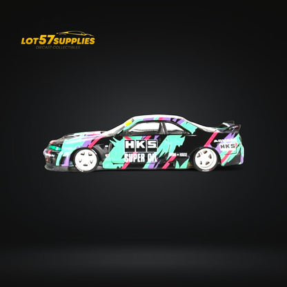 Mini GT Nissan Skyline GT-R R33 HKS Livery 1:64 - Evergreen Kings