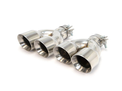 FactionFab Axle Back Exhaust - 2022+ Subaru WRX (Polished Tip)