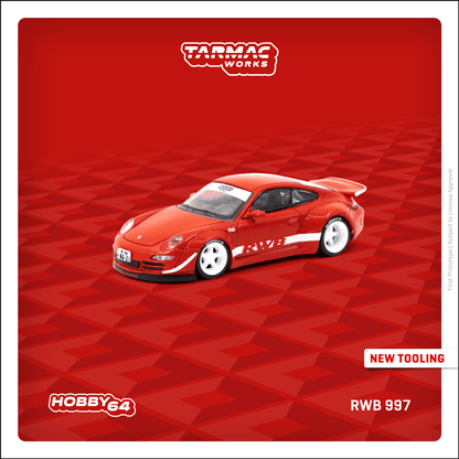 Tarmac Works Porsche RWB 997 Philadelphia 1:64 - Evergreen Kings