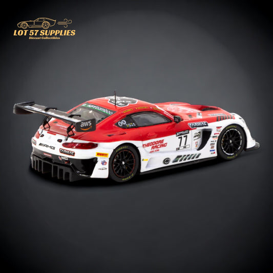 Tarmac Works Mercedes AMG GT3 Indianapolis 8h 2022 Winner 1:64 - Evergreen Kings