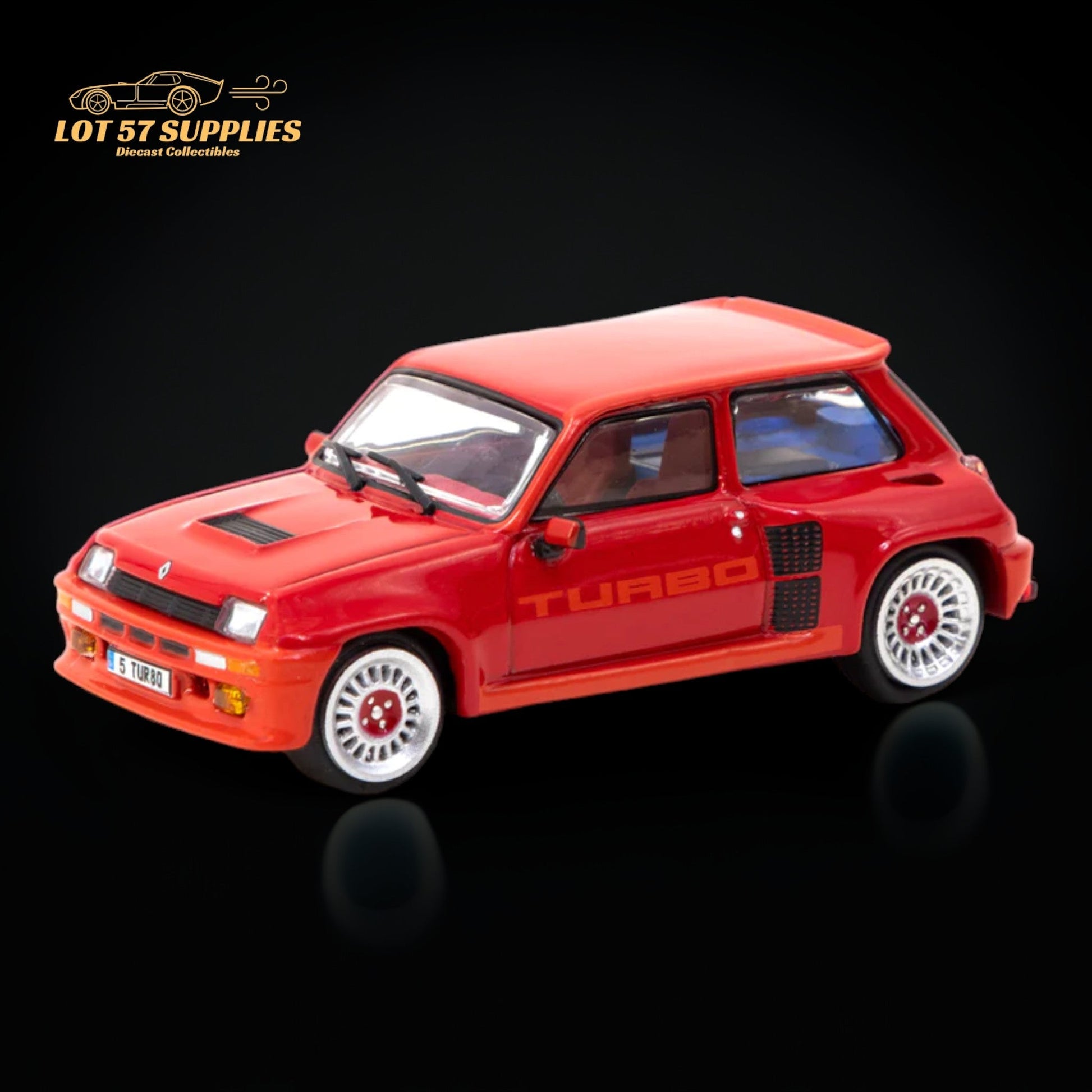 Tarmac Works Renault 5 Turbo Red 1:64 - Evergreen Kings