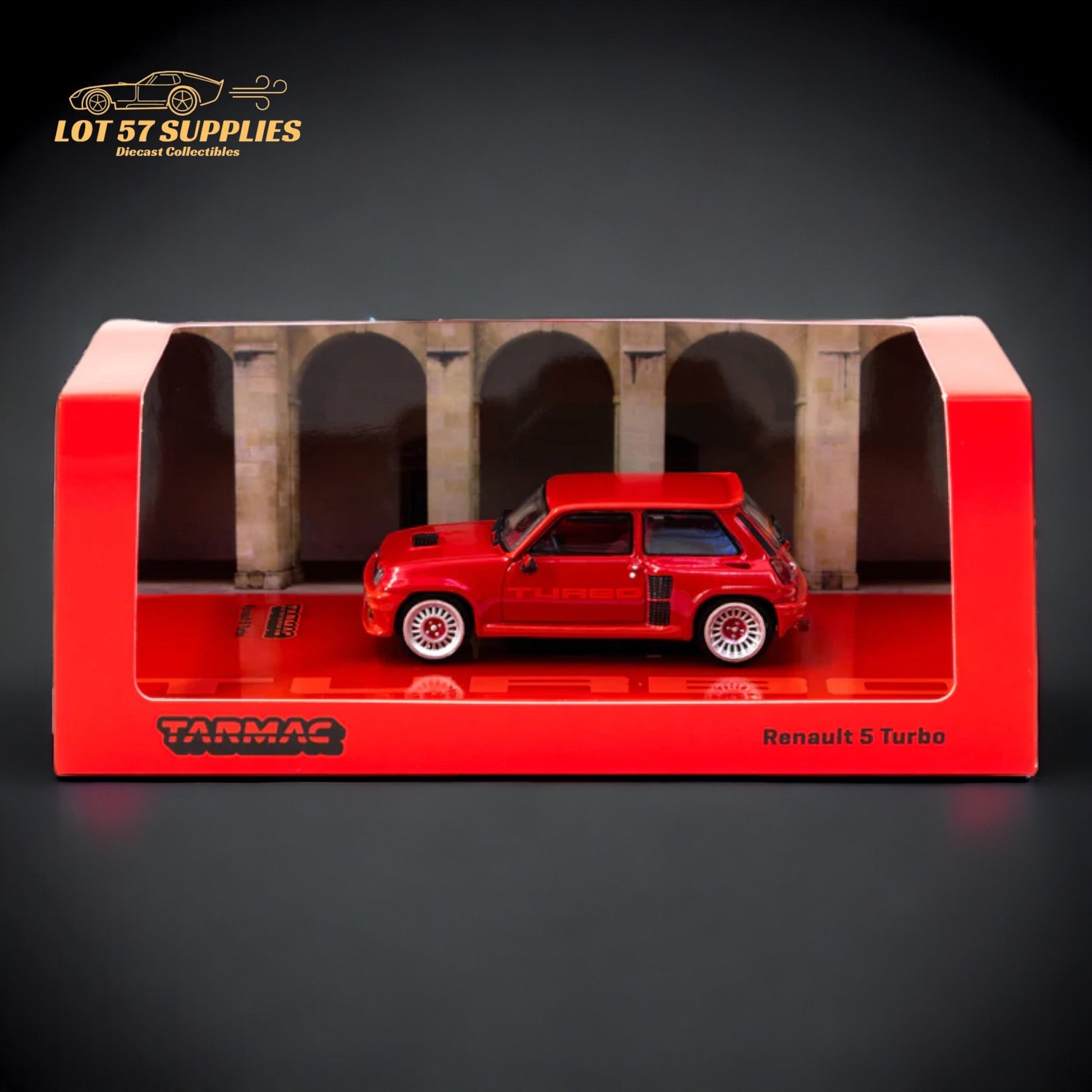 Tarmac Works Renault 5 Turbo Red 1:64 - Evergreen Kings