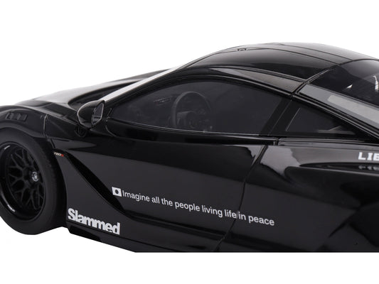 McLaren 720S "LB-Works" Black "Tokyo Auto Salon 2024" 1/18 Model Car by Top Speed