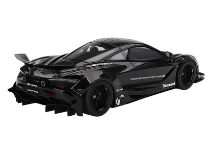 McLaren 720S "LB-Works" Black "Tokyo Auto Salon 2024" 1/18 Model Car by Top Speed