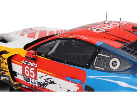 Ford Mustang GT3 #65 Joey Hand - Dirk Muller "Ford Multimatic Motorsports" "Motul Course de Monterey - Laguna Seca" (2024) 1/18 Model Car by Top Speed