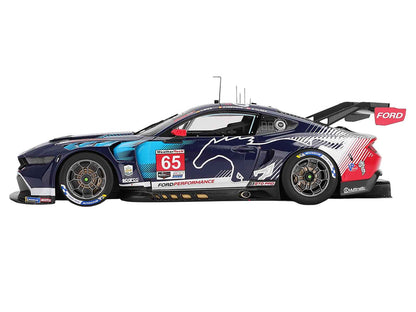 Ford Mustang GT3 #65 Christopher Mies - Dennis Olsen - Frederic Vervisch "Ford Multimatic Motorsports" GTD Pro Class Winner IMSA "24 Hours of Daytona" (2025) 1/18 Model Car by Top Speed