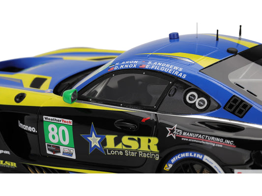 Mercedes-AMG GT3 EVO #80 Scott Andrews - Ralf Aron - Eric Filgueiras - Dan Knox "Lone Star Racing" IMSA "24 Hours of Daytona" (2025) 1/18 Model Car by Top Speed