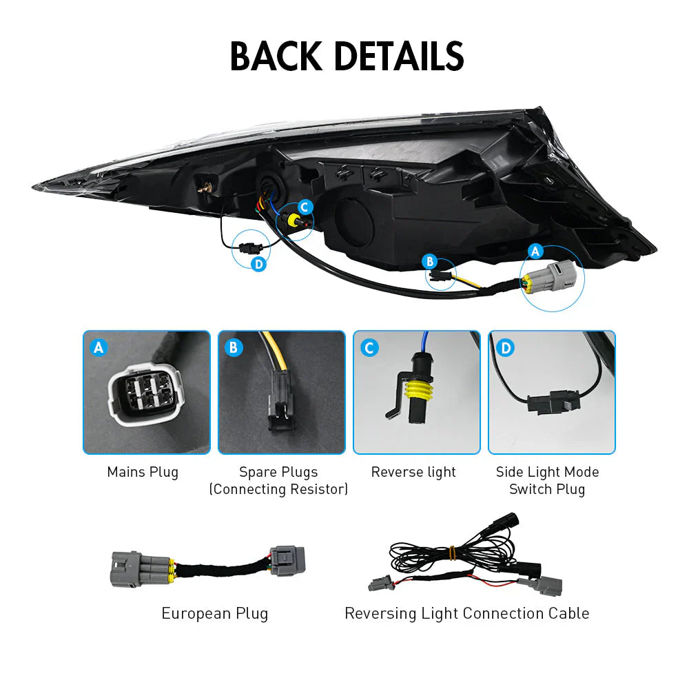 NTXGlow x Invoke Concepts LED tail lights for 2022–2026 Subaru BRZ and Toyota GR86, rear view