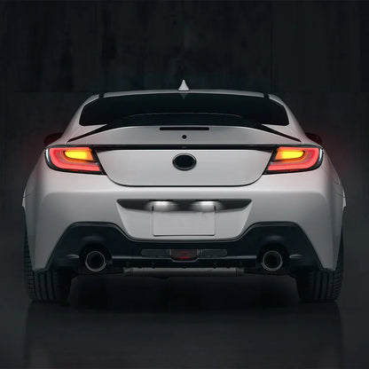 NTXGlow x Invoke Concepts LED tail lights for 2022–2026 Toyota GR86 and Subaru BRZ
