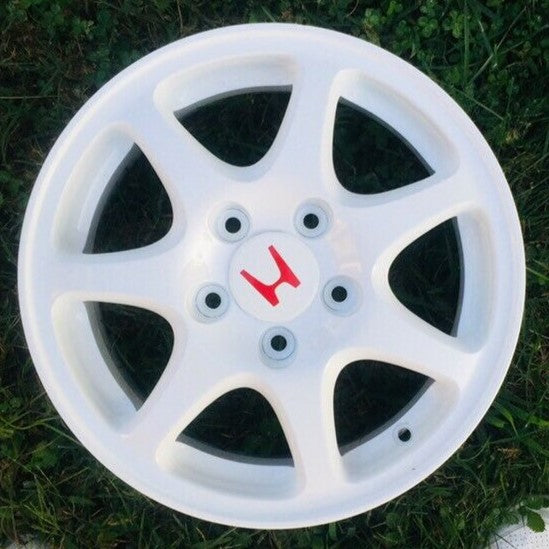 Honda Civic Type R [EK9] 1.5" 38mm H Center Cap Wheel Decals (Set of 4) - Evergreen Kings