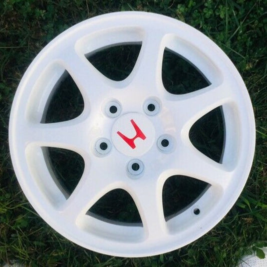 Honda Civic Type R [EK9] 1.5" 38mm H Center Cap Wheel Decals (Set of 4) - Evergreen Kings