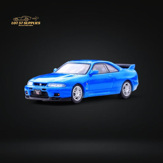 Inno64 Nissan Skyline GT-R R33 Blue 1:64 - Evergreen Kings