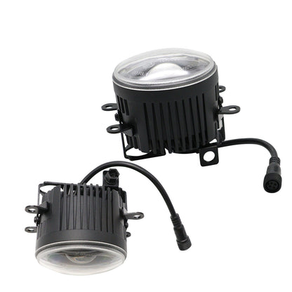 JDMuscle V2 LED Halo DRL fog lights for WRX, STI, and BRZ vehicles