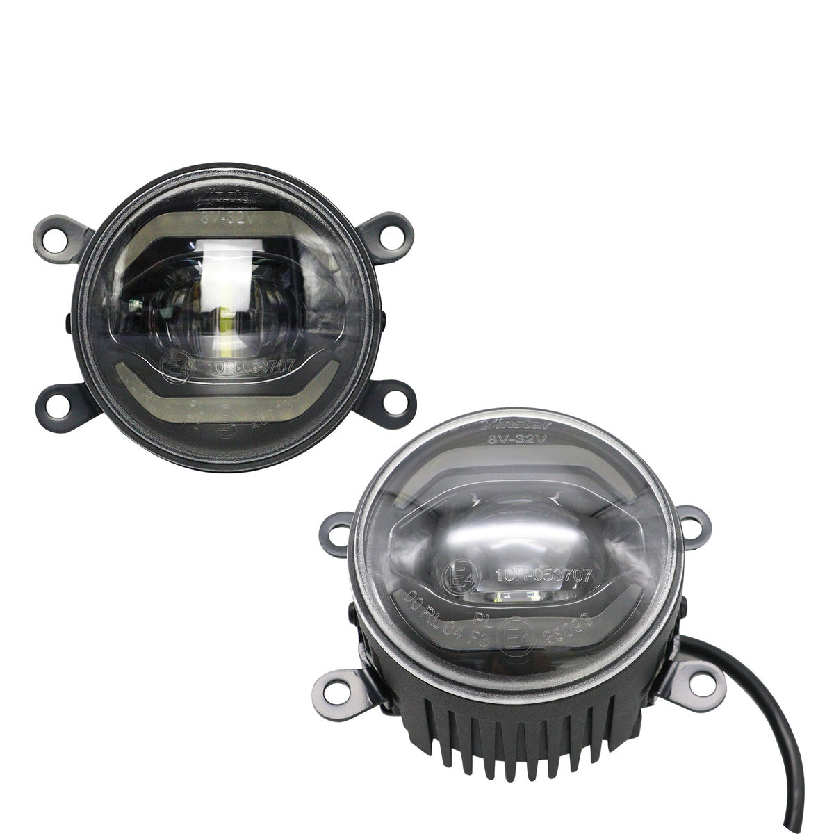 JDMuscle V2 LED halo DRL fog lights for WRX, STI, and BRZ vehicles
