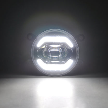 JDMuscle V2 LED Halo DRL fog lights for WRX, STI, and BRZ vehicles