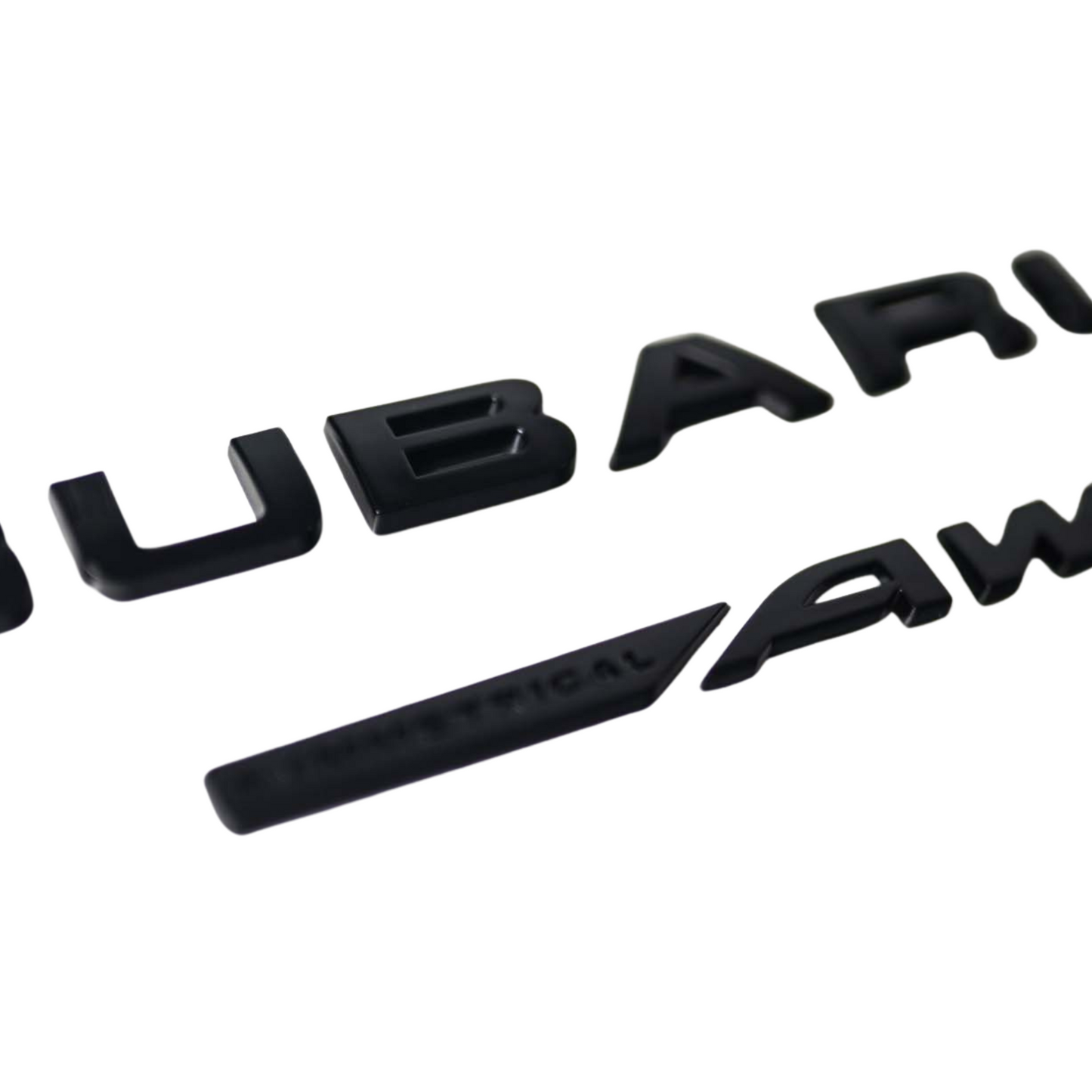 Subaru WRX front floor liner in black with WeatherTech logo, designed for Subaru WRX, STI, Forester, and Crosstrek vehicles.