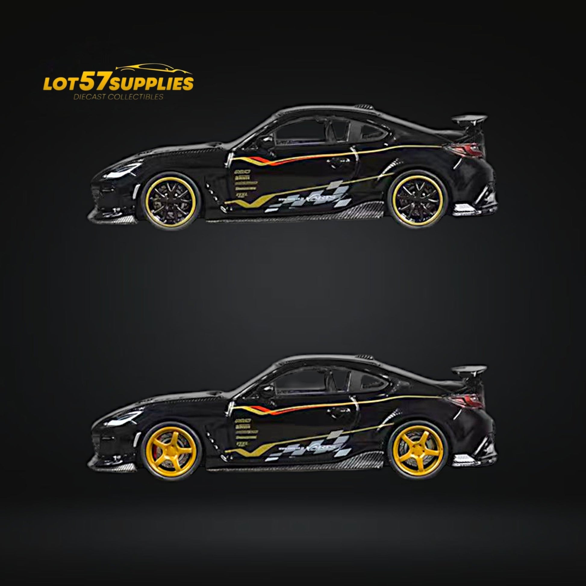 CM Model Subaru BRZ Varis Black 1:64 - Evergreen Kings