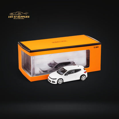 GCD Volkswagen Scirocco R White 1:64 - Evergreen Kings