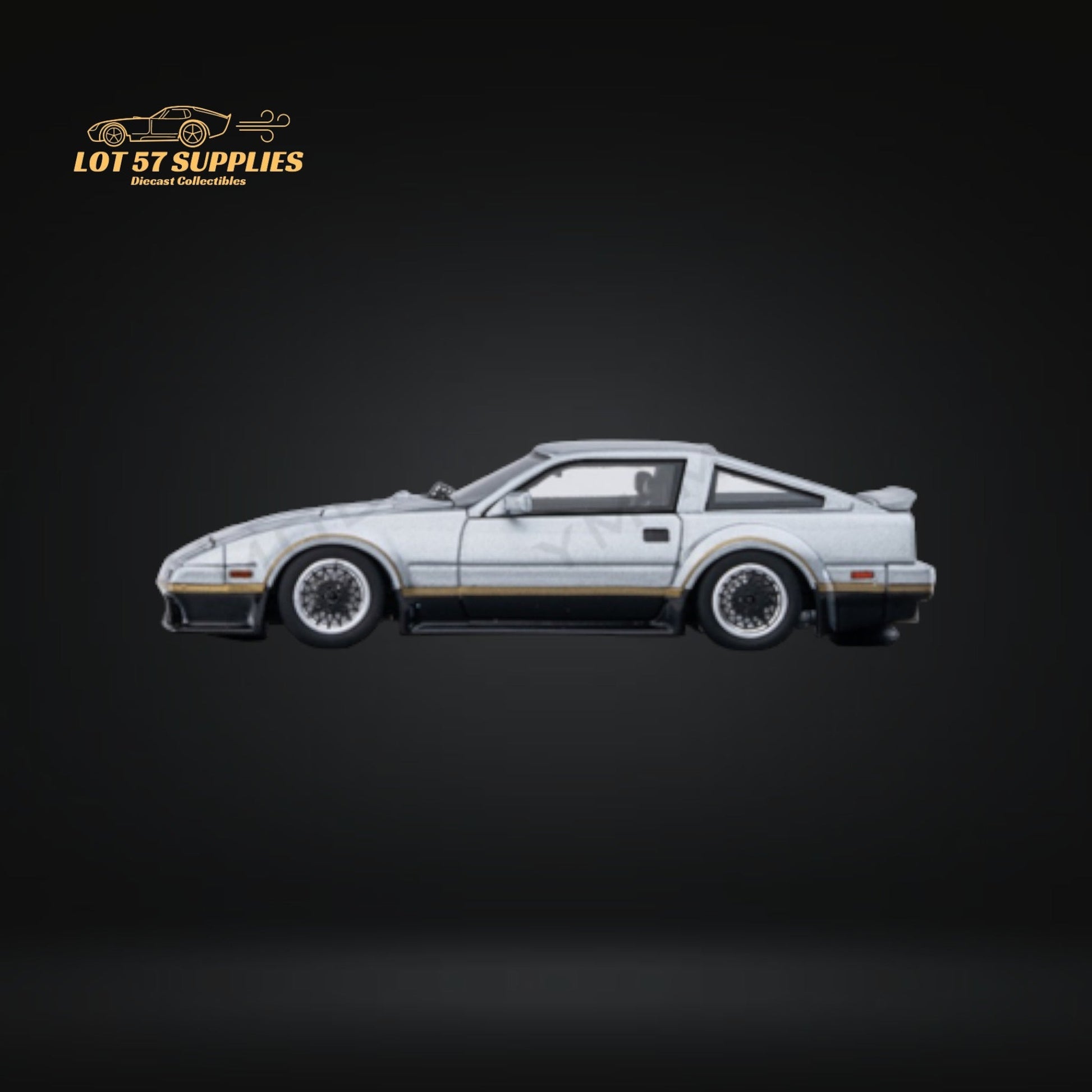 Pre-order Nissan YM Model 1984 Nissan Fairlady Z Z31 300SX diecast car, T-shaped roof, 1:64 scale by Lot57Supplies Diecast Shop.