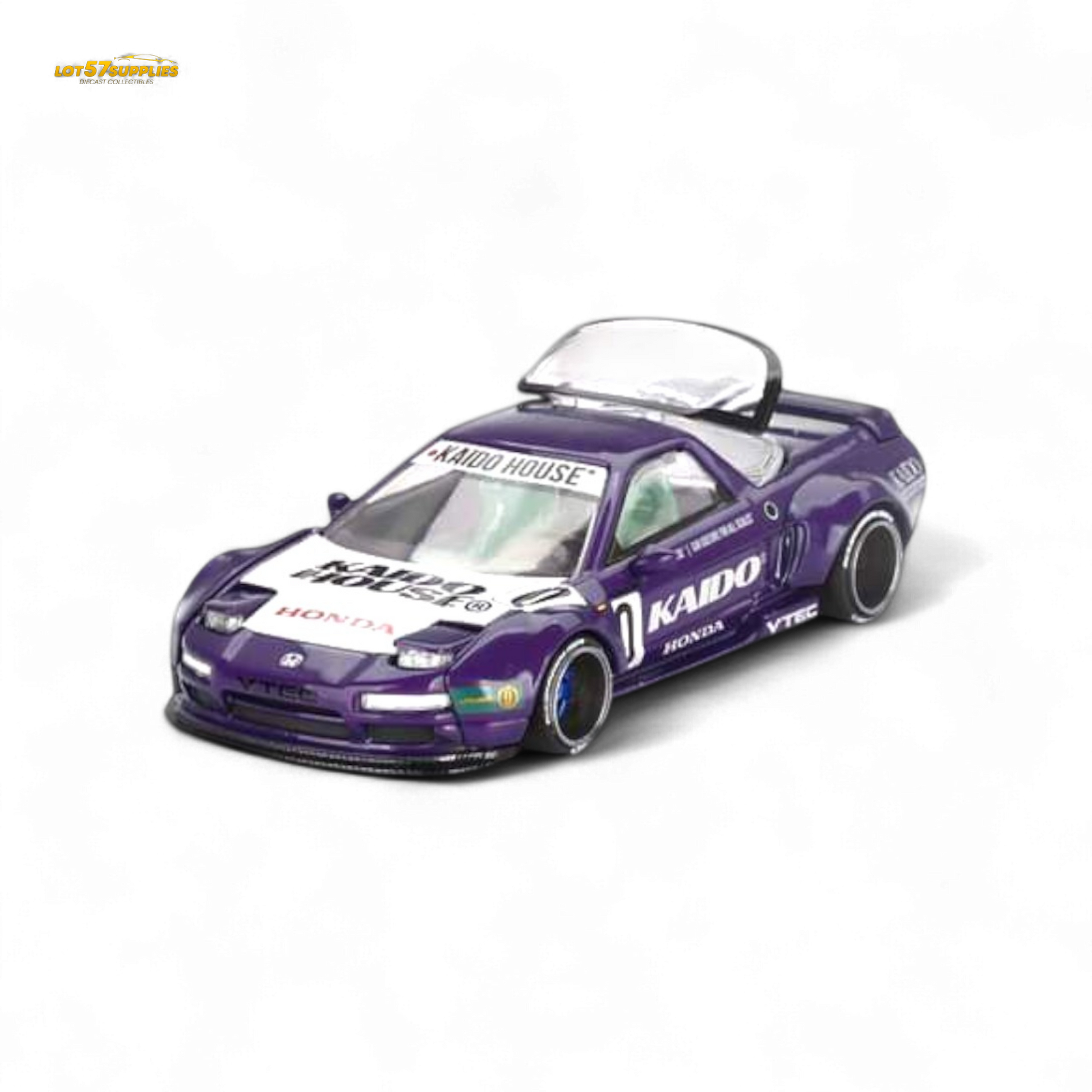 Kaido House Honda NSX Kaido Racing V2 Purple 1:64 - Evergreen Kings