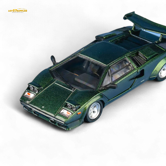 Findclassically Countach LP5000S Canepa Green 1:64 - Evergreen Kings