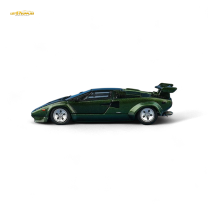 Findclassically Countach LP5000S Canepa Green 1:64 - Evergreen Kings