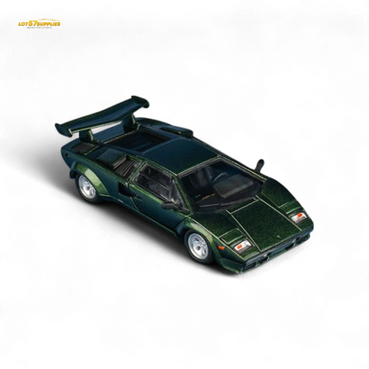 Findclassically Countach LP5000S Canepa Green 1:64 - Evergreen Kings