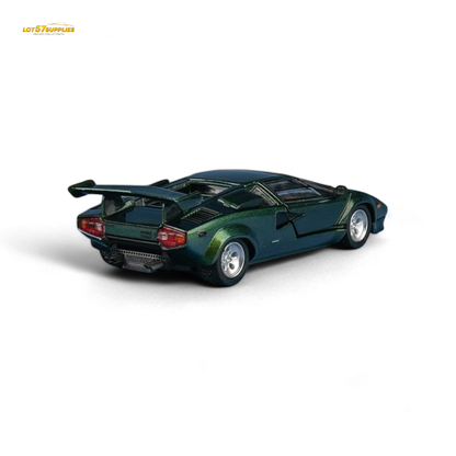 Findclassically Countach LP5000S Canepa Green 1:64 - Evergreen Kings