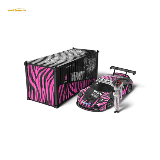 1:64 Porsche 911 GT3 Carrera Cup container set by ModernArt & WRT, detailed diecast model for collectors and enthusiasts