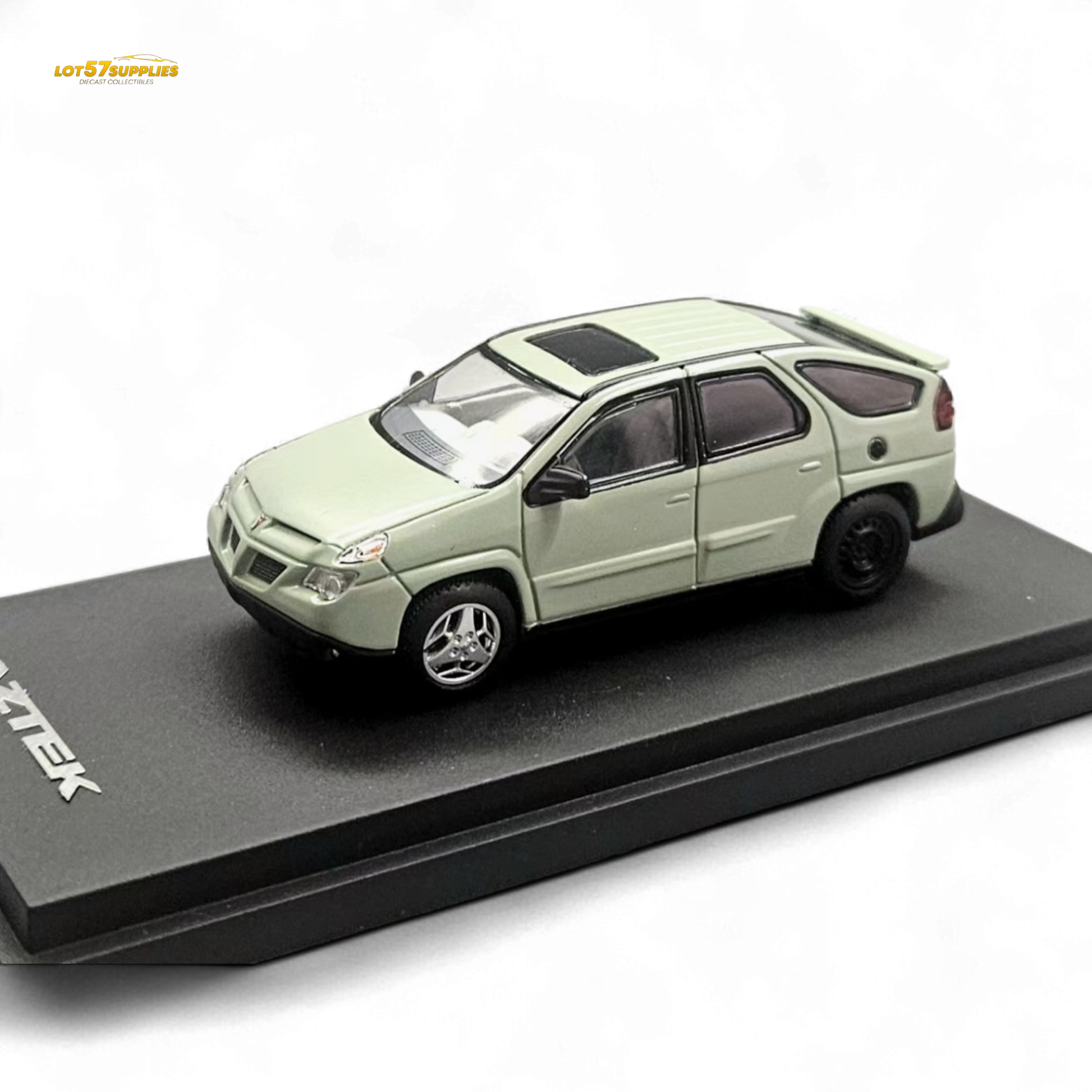 GOC Pontiac Aztek Fern Green 1:64 - Evergreen Kings