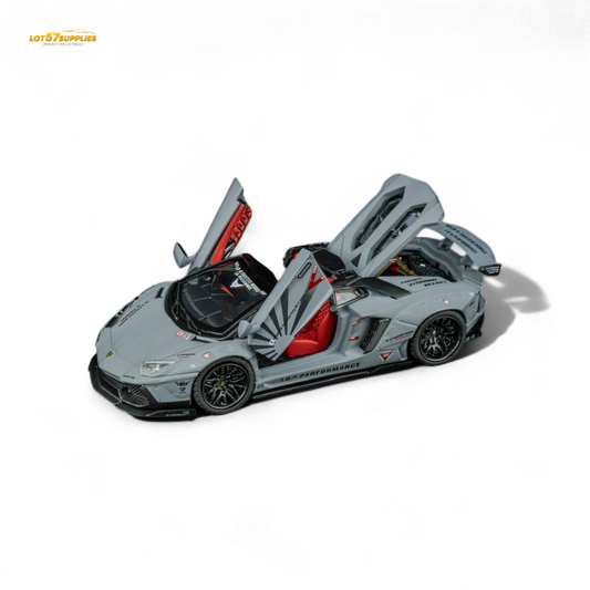 TPC Rhino Model Lamborghini LP720-4 Roadster Wide-Body 1:64 - Evergreen Kings