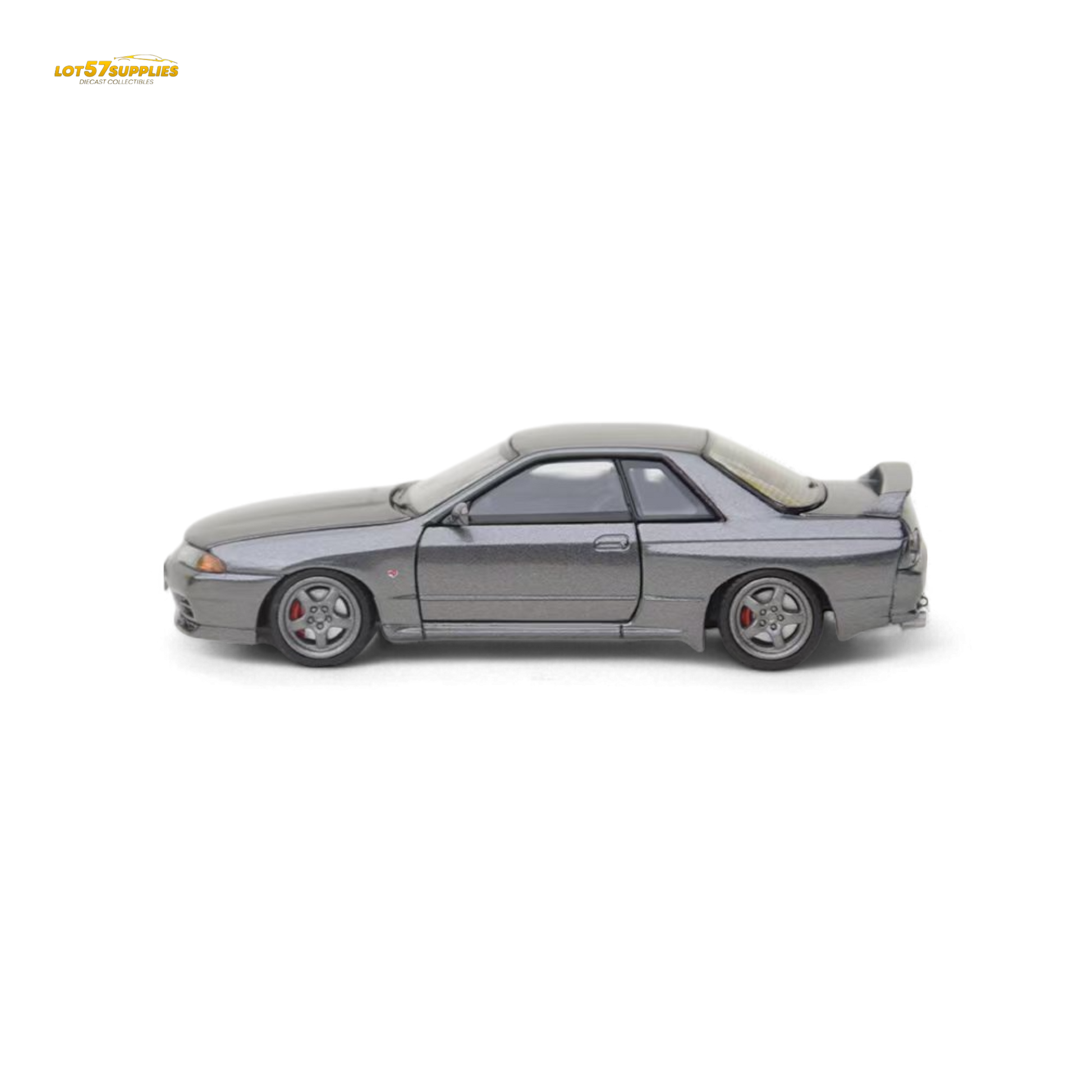 Focal Horizon Nissan Skyline GT-R R32 Nismo S-Tune Gun Grey 1:64 - Evergreen Kings