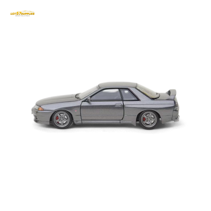Focal Horizon Nissan Skyline GT-R R32 Nismo S-Tune Gun Grey 1:64 - Evergreen Kings
