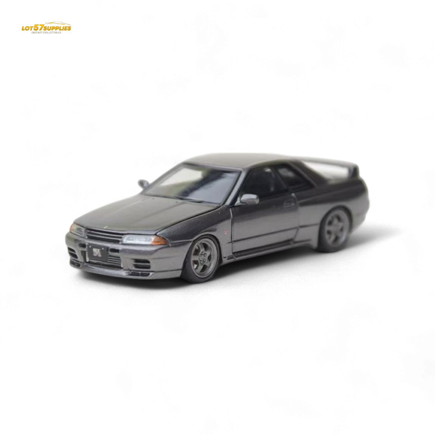 Focal Horizon Nissan Skyline GT-R R32 Nismo S-Tune Gun Grey 1:64 - Evergreen Kings